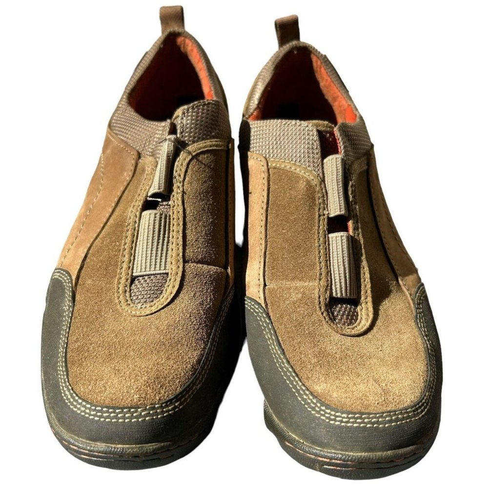 Merrell Mimosa Kangaroo Brown Slip On Hiking Outdoor Comfort Shoes Womens 8.5